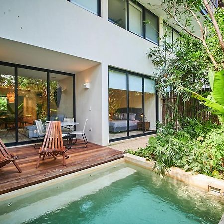 Odyssey - Private Plunge Pool & Beach Club Access 图卢姆 外观 照片
