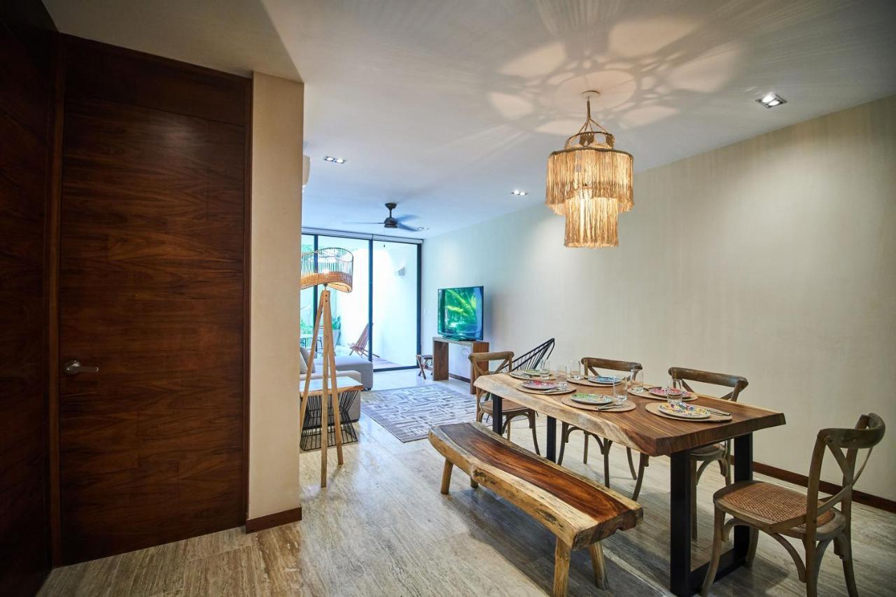 Odyssey - Private Plunge Pool & Beach Club Access 图卢姆 外观 照片