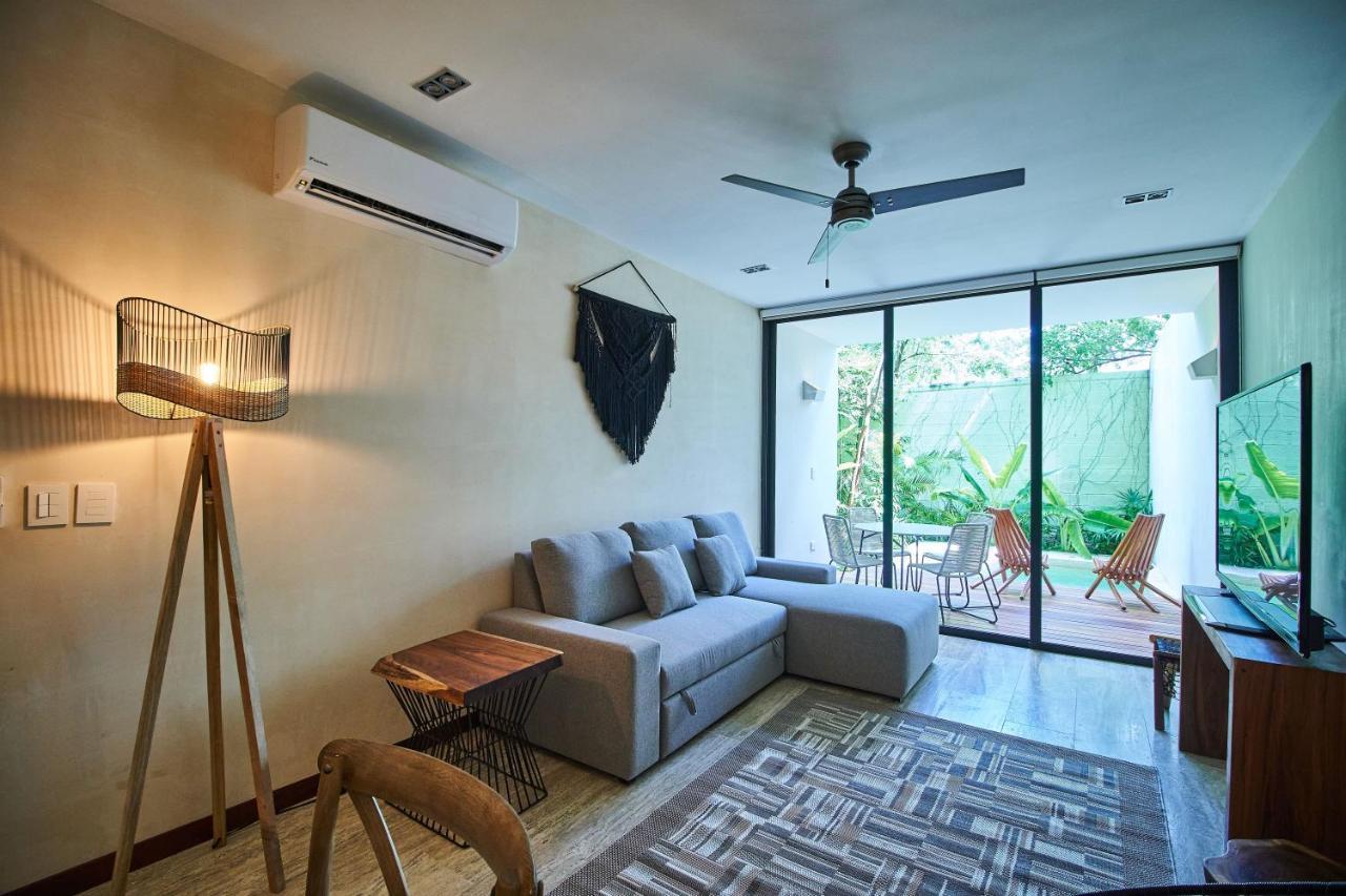 Odyssey - Private Plunge Pool & Beach Club Access 图卢姆 外观 照片