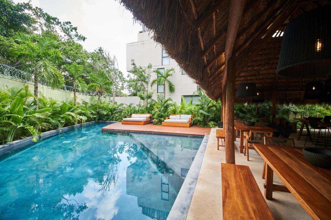 Odyssey - Private Plunge Pool & Beach Club Access 图卢姆 外观 照片